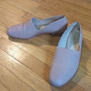 Clarks slip on loafers